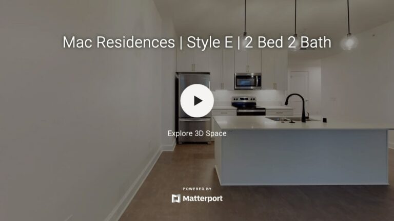 Style E | 2 Bed 2 Bath